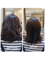 フィルアップヘア (fill up Hair)&nbsp;大人女性◎秋の髪質改善酸性縮毛矯正で清潔感