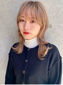 レイヤー/ネビージュ/韓国ヘア/イメチェン/縮毛矯正/中野/