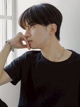 ノーイェス(NOYES) センターパート×ナチュラルマッシュ