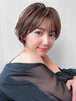 アフロート エル 錦糸町(AFLOAT L) 30代40代大人かわいい前髪あり前下がりショートで絶壁解消!