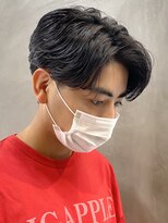 エリマバイフィフス 調布(elima by fifth) 調布メンズパーマフェザーパーマシャドウパーマセンターパート