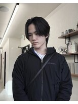 ソソ(soso)&nbsp;センターパートウルフメンズ/パーマ/マッシュ