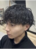 シャドウパーマ/フェザーパーマメンズパーマ/ツイストスパイラル