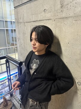 カットワークススリックバイフェローズ(CUT WORKS SLICK by fellows) 毛流れこぼれセンターパート