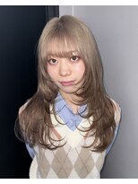 ギミックパシャ(GIMMICK pasha)&nbsp;グレージュカラーとレイヤーカット