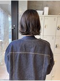 ボブパーマ、ボブニュアンスパーマ、毛先パーマ、パーマゆるめ