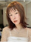 韓国風ミルクティーグレージュカラーベージュブラウン