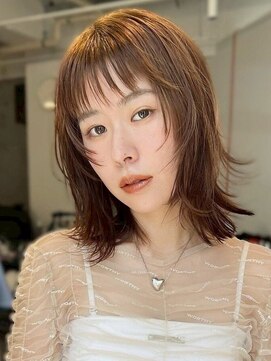 シティ(sity.) 韓国風ミルクティーグレージュカラーベージュブラウン