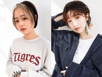 ユイマァル 倉敷(YUIMARL)の写真/【岡山/倉敷】ケア重視で叶える大人のデザインカラー♪インナーカラーハイライトで旬な私に◎