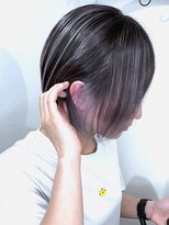 ブレイズヘアー(BLAZEhair) 【+αデザイン】バレイヤージュ×インナーカラー×ブリーチ2回