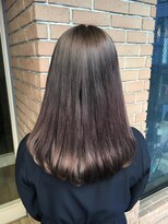 サロンドミルク 原宿(salon de MiLK)&nbsp;ライトグレーベースに毛先ライトパープル☆