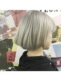 ホワイトヘア バックstyle