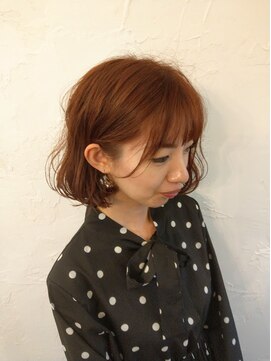 アドナインス(Add9) 20代30代40代◎大人のカシスカラー&ゆるパーマボブ♪耳掛けも!