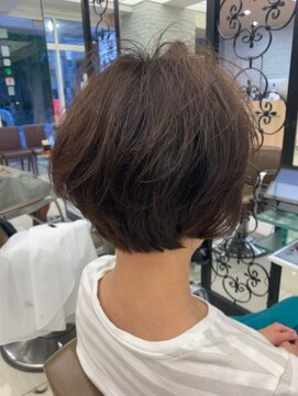 グランシュ 青葉台店(GranCieux) ニュアンスショートボブ