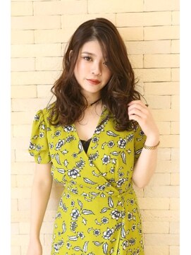 ヘアアンドメイク 心座(hair&make) ふんわり大人ゴージャスカール☆