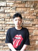 ビジネスカジュアル20代30代40代ソフトモヒカンツーブロック