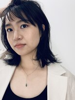 モロコ 神保町 九段下店(moloco)&nbsp;伸ばしかけシアバングミデイアム髪質改善【神保町/九段下】