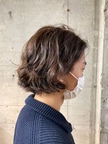 オッソ(OSSO)&nbsp;ニュアンスショートパーマ_センシュアルショート