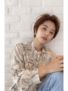 ヘアーアンドメイクトラスト(HAIR&MAKE TRUST) ショートヘア/ショートボブ/ダブルカラー/イルミナカラー