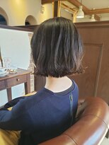 アドラーブル 女池店(adorable)&nbsp;【切りっぱなしボブ】【ボブ】【ゆるふわ】