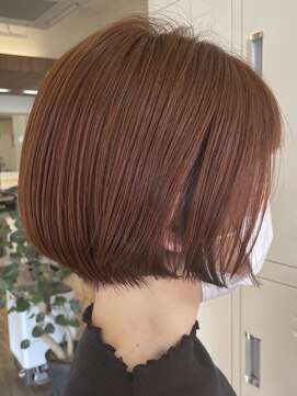 ハンズエミュ(hands emu) オレンジブラウン×インナーグレイ