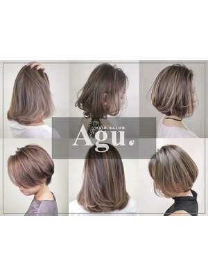 【Agu.hair発☆5つのトレンドカラー】で可愛いを最大限に演出…☆可愛くなった貴女を誰にアピールしたい？