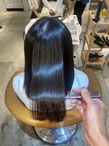 ロンド シャルム 吉祥寺(Lond charme)&nbsp;吉祥寺美容室イメチェン地毛風ストレートダークアッシュ髪質改善