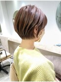 大人可愛いショートヘア