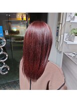 オナー(honor)&nbsp;20代30代40代ピンクブラウン艶感ストレート透明感ナチュラル