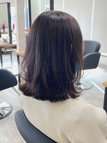 アトリエコア(Atelier Coa) ミルクティーベージュカラーくびれヘアグレージュカラー韓国