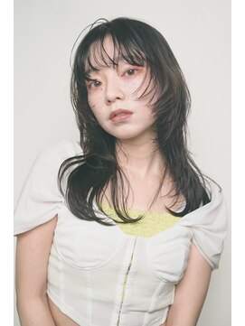 エンクス(enx) 黒髪レイヤーロング*