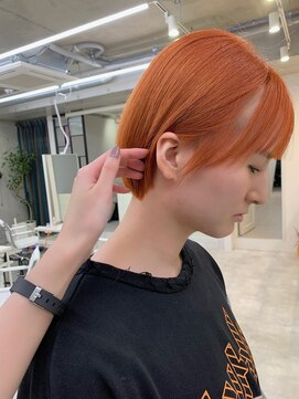 ディジョン(Dijon) 韓国顔まわりレイヤーカットグレージュオリーブベージュブラウン