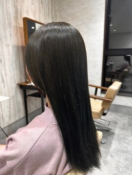 エヌアンドエー 杉戸高野台店(N&A) 大人綺麗な黒髪ロングストレート 髪質改善トリートメント
