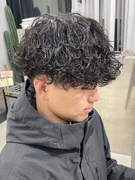 フィフス 名駅(fifth) ツイストスパイラルパーママッシュメンズパーマ波巻きパーマ