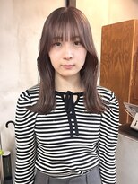 スワッグ(Swag) ラベンダーブラウン/くびれヘア