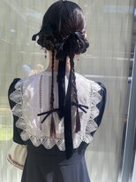 イングスジャパン(ings JAPAN)&nbsp;ツインテール　編み込みと三つ編みヘア