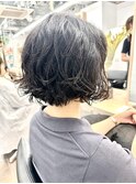 プードルパーマスパイラルパーマボブパーマウェーブ 奥東 巧真