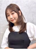 レイヤーカット/前髪カット/くびれヘア/ウエットヘア/髪質改善