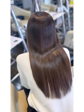 アヴァンス 西田辺(AVANCE.) モカグレージュカラー　【髪質改善】