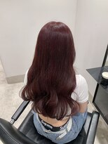 ゴウトゥデイ 渋谷MODI店(GO TODAY)&nbsp;ワインレッド ブリーチなしダブルカラー <渋谷/渋谷駅>