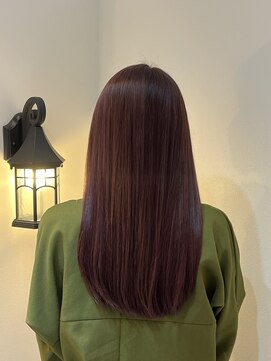 パース 横浜(PERS) ピンクベージュ ロング