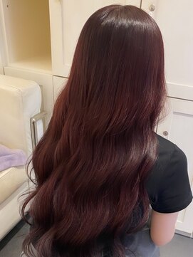 ベレーザ 渋谷(BELEZA) 10194韓国ラベンダーパープル髪質改善透明感カラーワンホンヘア