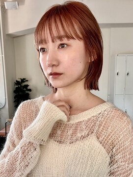 ガーランドギンザ(Garland Ginza) レイヤーボブ フェイスレイヤー 切りっぱなしボブ