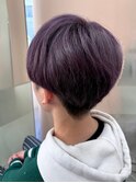 men's cut × purple color ♪