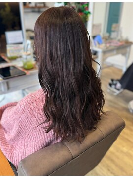ヘアアトリエ ナイン(hair atelier nine) メルティーカラー/似合わせカット/ウェーブミディアム/福島市