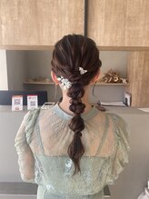 《岩田百花》イマドキヘアアレンジならお任せください！instagram→lead_iwata