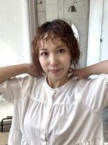 ほきもと美容室 くるくるボブパーマ