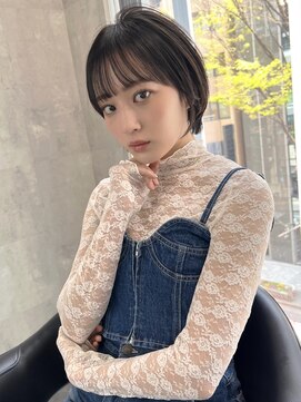 ラベル 渋谷(LAVEL) ２０代３０代お洒落☆レイヤーボブレイヤーカット髪質改善