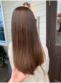 ツヤ感ロングストレート