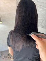 ジル アンク(Jill ankh)&nbsp;《姫路　Jillankh》ダークブラウン　暗髪　髪質改善カラー